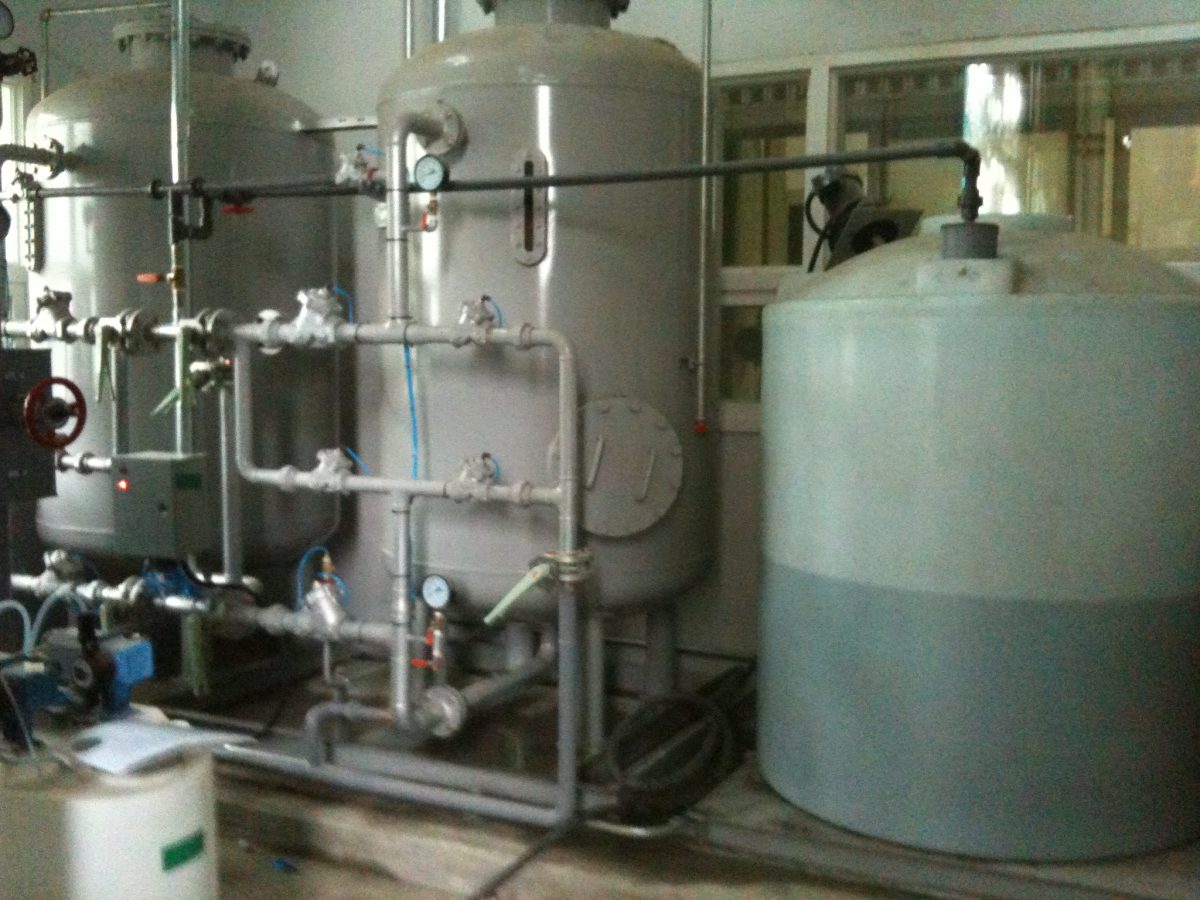 Korea Special Fluorescent Co., Ltd. — instalasi pengolahan air limbah 1