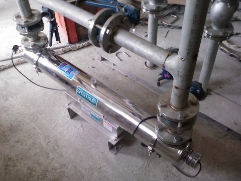 Kantor Layanan Air Minum Kota Icheon — sterilisator UV (SANITRON 50C, instalasi pengolahan air limbah)