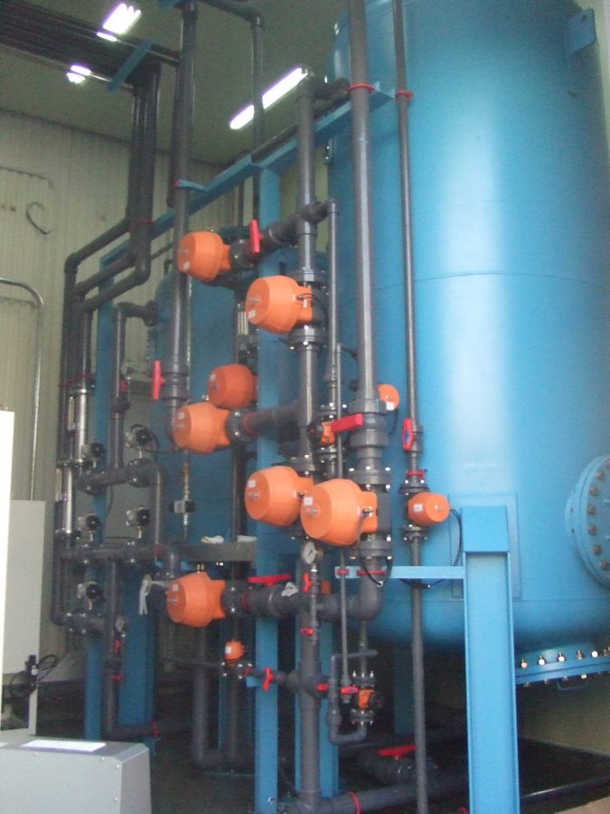 Korea Special Fluorescent Co., Ltd. — instalasi pengolahan air bersih 1